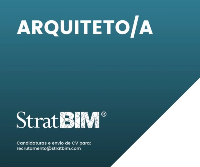 A StratBIM® está a crescer e procuramos Arquiteto/a para integrar a nossa equipa em Águeda!Esta vaga destina-se a profissionais com experiência mínima de 5 anos, conhecimentos sólidos em Autodesk Revit e capacidade de integração em ambientes colaborativos orientados para a inovação e a transformação digital do setor AEC. As candidaturas deverão ser enviadas até dia 16/01 para: recrutamento@stratbim.com